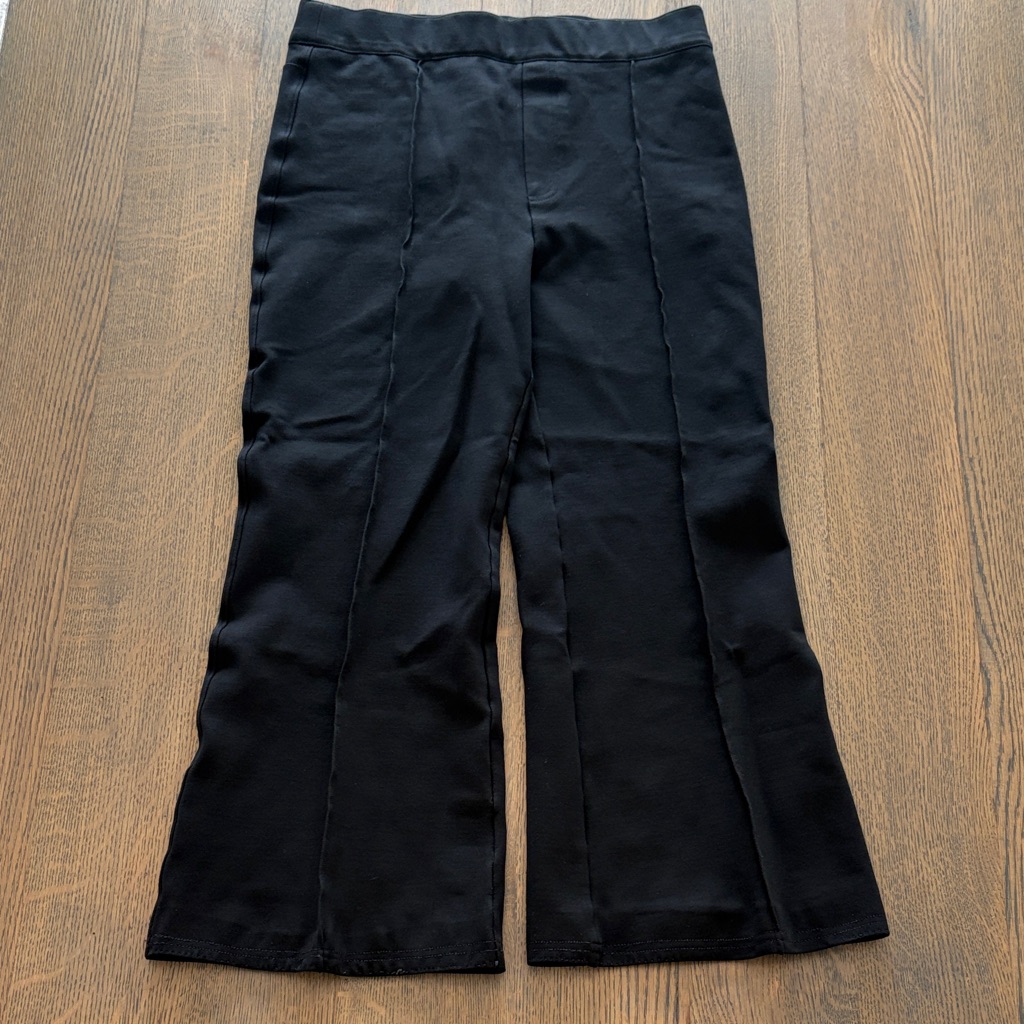 Spanx Perfect Wide Leg Black Pants